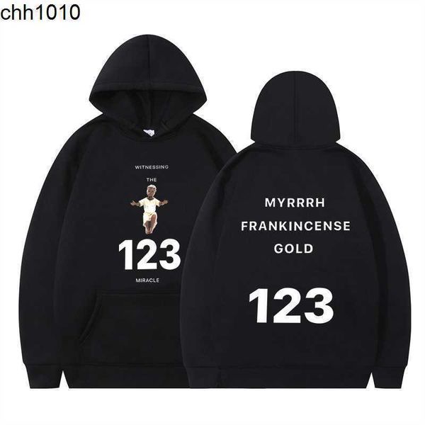 2022 autumn and winter new feel of go men's and women's 123 children's printed fog hooded plush sweater trend, Black
2022 autumn and winter new feel of go men's and women's 123 children's printed fog hooded plush sweater trend, Black