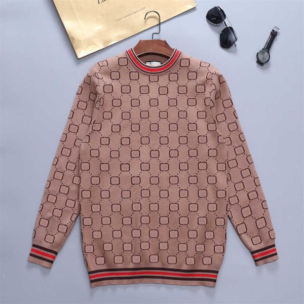 2021 designer autumn and winter sweaters fashion retro pull de luxe long sleeve jumper casual be all-match couple essential, White;black
2021 designer autumn and winter sweaters fashion retro pull de luxe long sleeve jumper casual be all-match couple essential, White;black