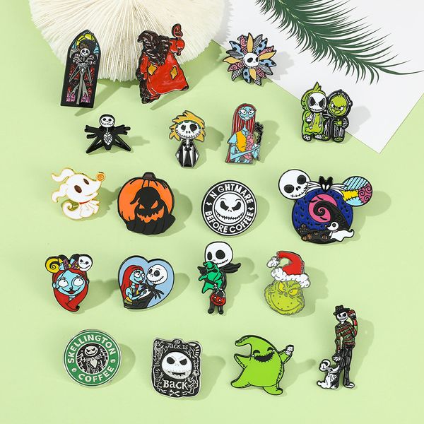 christmas halloween ghost skull horror series pin cute anime movies games hard enamel pins collect metal cartoon brooch backpack hat bag col, Blue
christmas halloween ghost skull horror series pin cute anime movies games hard enamel pins collect metal cartoon brooch backpack hat bag col, Blue