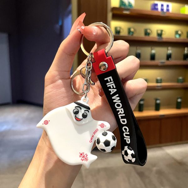 party favor 2022 direct qatar football world cup mascot souvenir key chain pendant delicate men and women small gifts
party favor 2022 direct qatar football world cup mascot souvenir key chain pendant delicate men and women small gifts