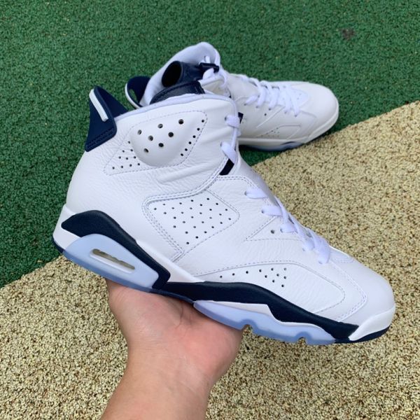 with box 6 6s mens basketball shoes white midnight navy high cut men trainers sports sneakers ct8529-141 og quality 7-13
with box 6 6s mens basketball shoes white midnight navy high cut men trainers sports sneakers ct8529-141 og quality 7-13