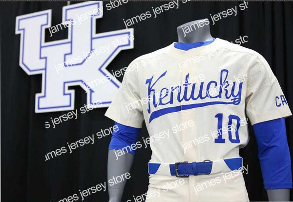 college baseball wears mens custom ncaa kentucky wildcats baseball jersey zeke lewis justin olson brett marshall kyle music jake thompson, Black
college baseball wears mens custom ncaa kentucky wildcats baseball jersey zeke lewis justin olson brett marshall kyle music jake thompson, Black
