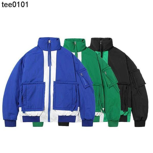 botvega veneta green contrast down jacket men's winter thickened youth fashion brand oversize stand collar overalls, Black
botvega veneta green contrast down jacket men's winter thickened youth fashion brand oversize stand collar overalls, Black