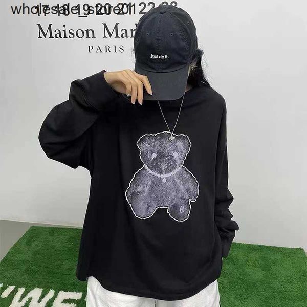 new men's hoodies designer sweatshirts we11done reflective pearl necklace little bear couple long sleeve men women hoodie, Black
new men's hoodies designer sweatshirts we11done reflective pearl necklace little bear couple long sleeve men women hoodie, Black