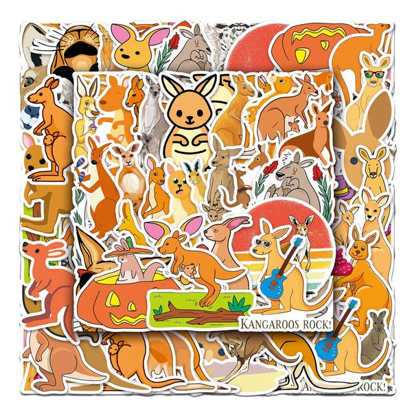 50pcs cartoon animals kangaroo stickers motorcycle luggage guitar cool graffiti decal stickers
50pcs cartoon animals kangaroo stickers motorcycle luggage guitar cool graffiti decal stickers