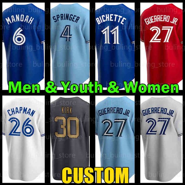 vladimir guerrero jr blue jays jersey 26 matt chapman george springer bo bichette cavan biggio hyun-jin ryu 30 alejandro kirk 68 romano teos, Blue;black
vladimir guerrero jr blue jays jersey 26 matt chapman george springer bo bichette cavan biggio hyun-jin ryu 30 alejandro kirk 68 romano teos, Blue;black