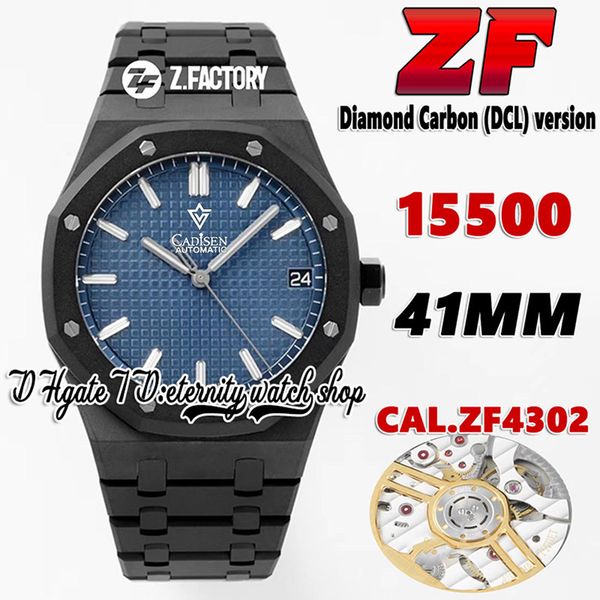 zf v2 zff15500 mens watch cal.4302 zf4302 automatic ultra thin 10.4mm dlc coated case blue texture dial ss stainless steel bracelet 2022 sup, Slivery;brown
zf v2 zff15500 mens watch cal.4302 zf4302 automatic ultra thin 10.4mm dlc coated case blue texture dial ss stainless steel bracelet 2022 sup, Slivery;brown