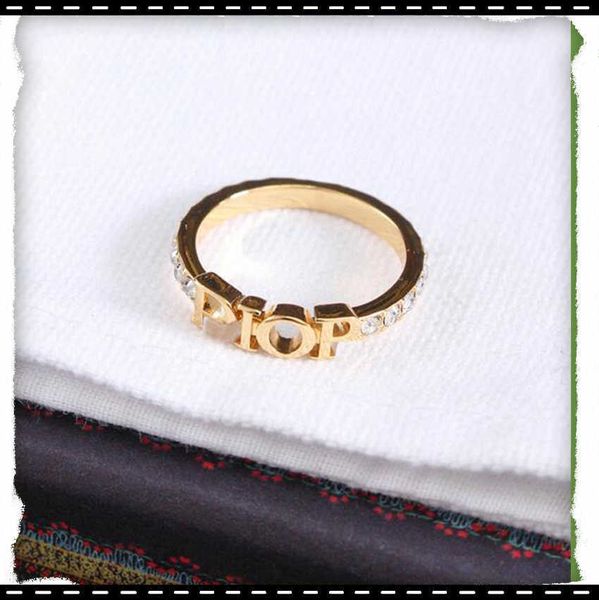 2022 fashion designer gold letter rings bague for lady women party wedding lovers gift engagement jewelry with box12412412412213, Silver
2022 fashion designer gold letter rings bague for lady women party wedding lovers gift engagement jewelry with box12412412412213, Silver
