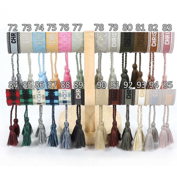 fashion luxury bracelets women's designer brand d bangle jewelry embroidered word woven bracelet letter rope classic tassel girl men co, Golden;silver
fashion luxury bracelets women's designer brand d bangle jewelry embroidered word woven bracelet letter rope classic tassel girl men co, Golden;silver
