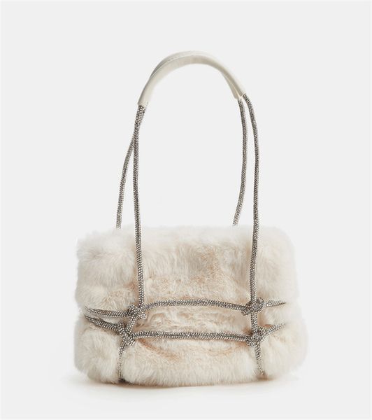 autumn winter style plush bag rhinestone rope cross underarm handbag limited portable bucket single shoulder bag
autumn winter style plush bag rhinestone rope cross underarm handbag limited portable bucket single shoulder bag