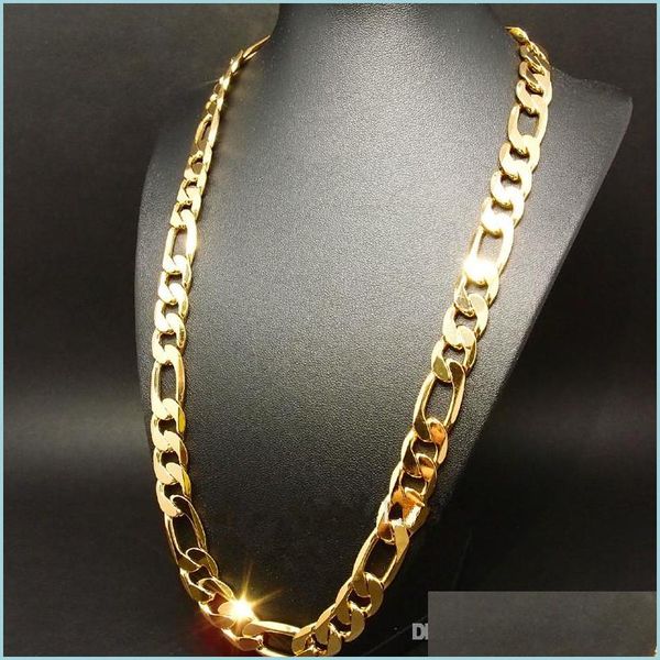chains new heavy 94g 12mm 24k yellow solid gold filled mens necklace curb chain jewelry drop delivery 2022 necklaces pendants dh5ui, Silver
chains new heavy 94g 12mm 24k yellow solid gold filled mens necklace curb chain jewelry drop delivery 2022 necklaces pendants dh5ui, Silver
