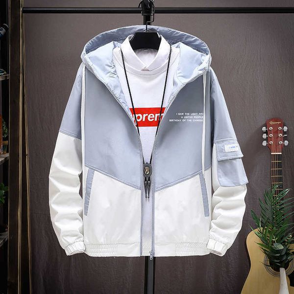 men's jackets hip hop streetwear jacket men hooded zipper outwear patchwork coat oversized windbreakers harajuku windproof varsity jack, Black;brown
men's jackets hip hop streetwear jacket men hooded zipper outwear patchwork coat oversized windbreakers harajuku windproof varsity jack, Black;brown