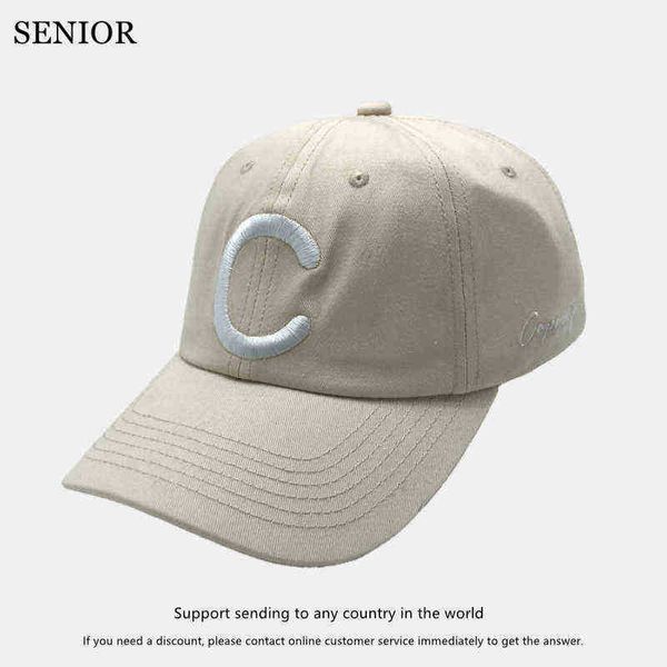 c embroidery spring men women baseball cap alphabet fashion korean version simple couple hat casual snapback hip hop hat g221018, Blue;gray
c embroidery spring men women baseball cap alphabet fashion korean version simple couple hat casual snapback hip hop hat g221018, Blue;gray