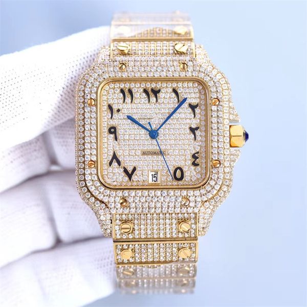 diamond watch mens watch mechanical movement watches sapphire anti-scratch lens 316l fine steel case strap 40mm fold buckle 012, Slivery;brown
diamond watch mens watch mechanical movement watches sapphire anti-scratch lens 316l fine steel case strap 40mm fold buckle 012, Slivery;brown