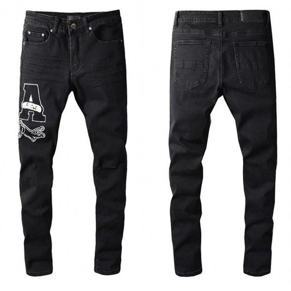 mens jeans distressed motorcycle biker jean rock skinny slim ripped hole stripe fashionable embroidery denim pants238i, Blue
mens jeans distressed motorcycle biker jean rock skinny slim ripped hole stripe fashionable embroidery denim pants238i, Blue