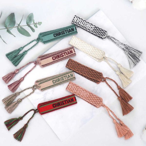 fashion luxury women's bracelets brand d designer bangle jewelry female embroidery woven bracelet bohemian creative tassel men's g, Golden;silver
fashion luxury women's bracelets brand d designer bangle jewelry female embroidery woven bracelet bohemian creative tassel men's g, Golden;silver