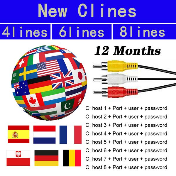 cline europe cccam stable satellite receiver ccams eu germany oscam 3/4/6/8line european used in dvb - s s2 v7 v8 poland portugal spain tv p
cline europe cccam stable satellite receiver ccams eu germany oscam 3/4/6/8line european used in dvb - s s2 v7 v8 poland portugal spain tv p