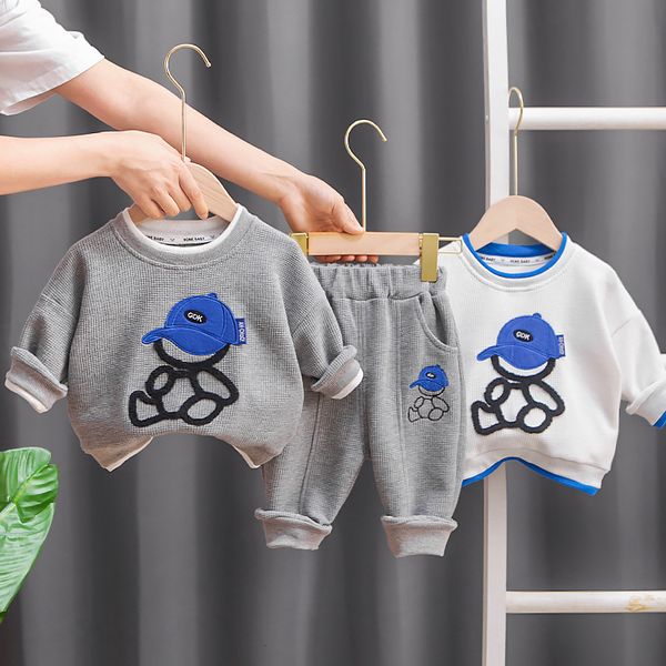 baby boys girls clothing sets toddler infant clothes 2023 spring kids long sleeve cartoon lapel jeans children outfits, White
baby boys girls clothing sets toddler infant clothes 2023 spring kids long sleeve cartoon lapel jeans children outfits, White