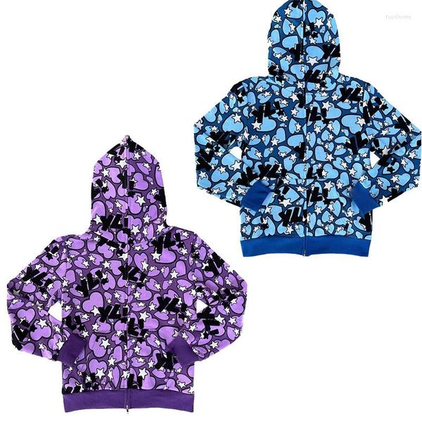 men's hoodies european and american fashion star print oversized hoodie men's y2k street harajuku loose zipper long-sleeved couple, Black
men's hoodies european and american fashion star print oversized hoodie men's y2k street harajuku loose zipper long-sleeved couple, Black