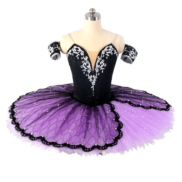 black purple professional ballet tutu stage wear split for girls yagp ballet stage cosutmes la esmeralda pancake tutu classical kids jn0334, Black;red
black purple professional ballet tutu stage wear split for girls yagp ballet stage cosutmes la esmeralda pancake tutu classical kids jn0334, Black;red