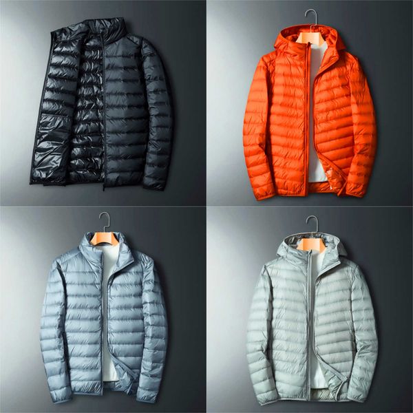 men's down parkas 2022 new white duck down lightweight jacket hooded warm in autumn and winter fashion, Black
men's down parkas 2022 new white duck down lightweight jacket hooded warm in autumn and winter fashion, Black