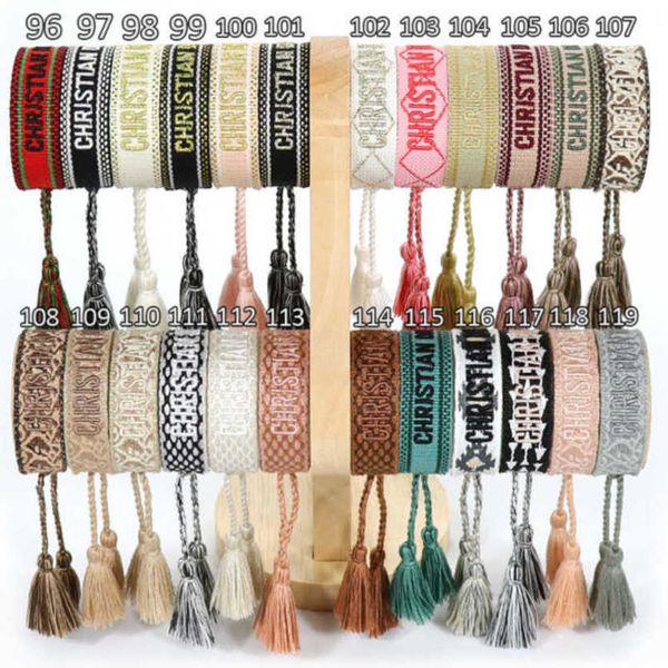 fashion luxury women's bracelets brand bangle d designer jewelry female embroidery woven bracelet bohemian creative tassel men's g, Black
fashion luxury women's bracelets brand bangle d designer jewelry female embroidery woven bracelet bohemian creative tassel men's g, Black