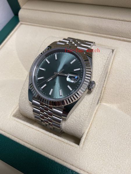 bp men's watch automatic movement 41mm new release 2022 mint green jubilee fluted full se, Slivery;brown
bp men's watch automatic movement 41mm new release 2022 mint green jubilee fluted full se, Slivery;brown