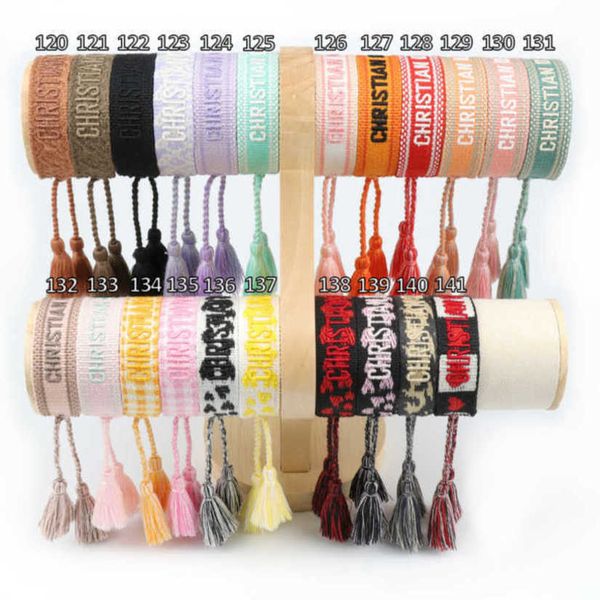 women's fashion bracelets luxury designer brand d bangle jewelry embroidered word woven bracelet letter rope classic tassel girl men co, Golden;silver
women's fashion bracelets luxury designer brand d bangle jewelry embroidered word woven bracelet letter rope classic tassel girl men co, Golden;silver