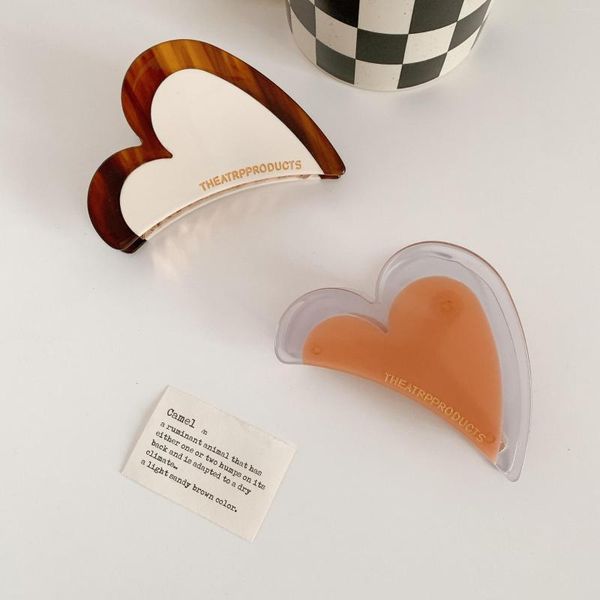 hair clips barrettes hair clips creative design semicircle heart shaped contrast color claw love fashionable large acetate hairgrips for wom, Golden;silver
hair clips barrettes hair clips creative design semicircle heart shaped contrast color claw love fashionable large acetate hairgrips for wom, Golden;silver