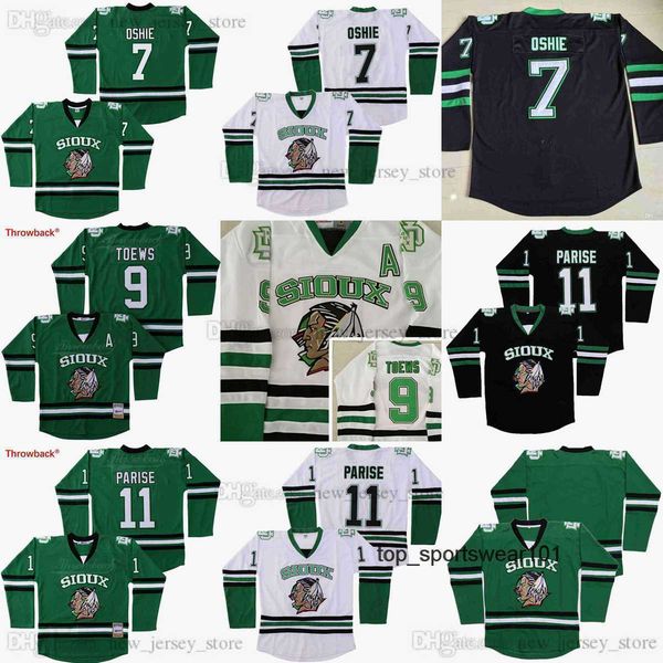 fans tees north dakota fighting sioux college ice hockey jerseys mens stitched 9 jonathan toews 11 zach parise 7 t.j. oshie university jers, Black
fans tees north dakota fighting sioux college ice hockey jerseys mens stitched 9 jonathan toews 11 zach parise 7 t.j. oshie university jers, Black