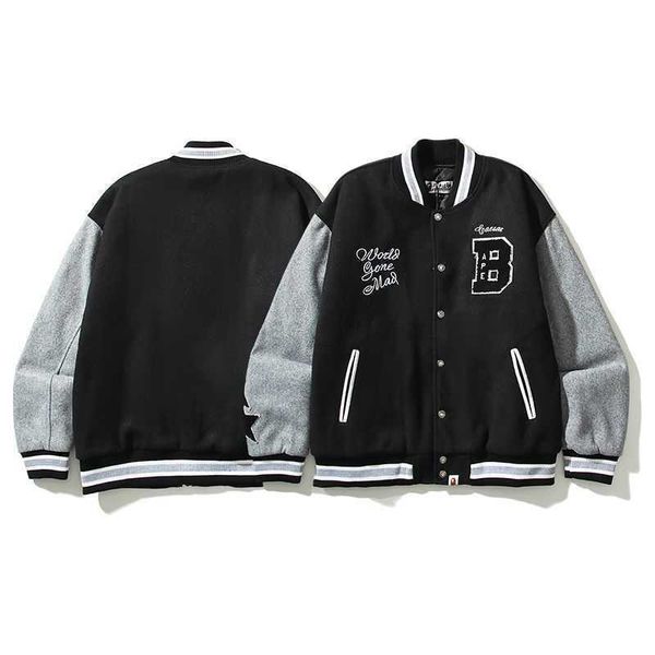 men's jackets fashion designer bapees human head fashion brand baseball jacket men women couples loose versatile autumn winter jacket, Black;brown
men's jackets fashion designer bapees human head fashion brand baseball jacket men women couples loose versatile autumn winter jacket, Black;brown