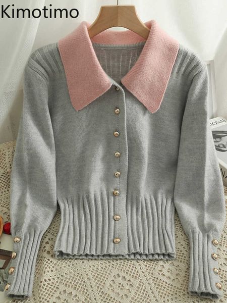 women's sweaters kimotimo hit color turn down collar vest sweater women 2022 autumn fashion slim knitted french retro metal buttons sw, White;black
women's sweaters kimotimo hit color turn down collar vest sweater women 2022 autumn fashion slim knitted french retro metal buttons sw, White;black