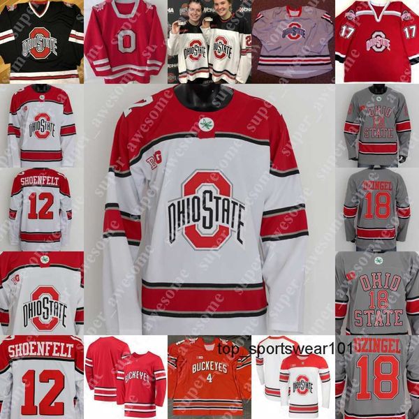 fans tees ohio state buckeyes hockey jersey tate singleton mason lohrei mark cheremeta travis treloar gustaf westlund grant gabriele domini, Black
fans tees ohio state buckeyes hockey jersey tate singleton mason lohrei mark cheremeta travis treloar gustaf westlund grant gabriele domini, Black