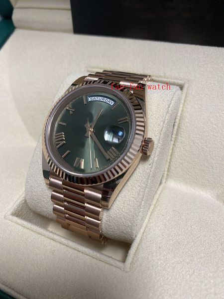 bp men's watch automatic movement 40 rose gold anniversary olive dial 228235 full set, Slivery;brown
bp men's watch automatic movement 40 rose gold anniversary olive dial 228235 full set, Slivery;brown