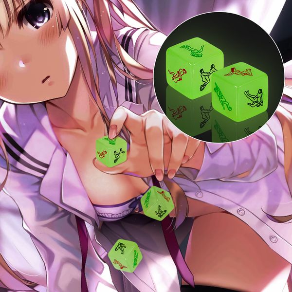 costumes 12&6 sides exotic luminous dice toys for couples adults games romance love hunour flirting erotic 18 sho, Black
costumes 12&6 sides exotic luminous dice toys for couples adults games romance love hunour flirting erotic 18 sho, Black