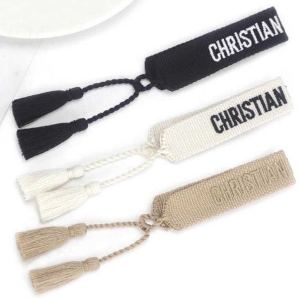 luxury fashion women's bracelets brand bangle d designer jewelry female embroidery woven bracelet bohemian creative tassel men's g, Black
luxury fashion women's bracelets brand bangle d designer jewelry female embroidery woven bracelet bohemian creative tassel men's g, Black