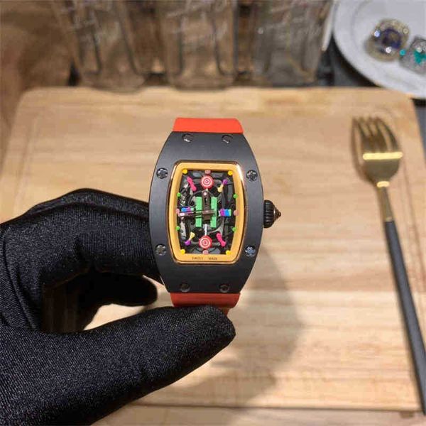 luxury mens mechanics watch richa women's watch cotton candy black ceramic shell double needle automatic machine movement glass high pe
luxury mens mechanics watch richa women's watch cotton candy black ceramic shell double needle automatic machine movement glass high pe