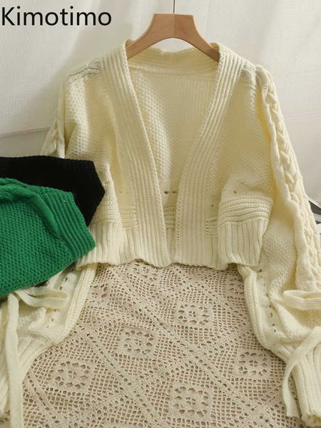 women's sweaters kimotimo cropped vest women 2022 autumn bow lace up long sleeve sweater jacket korean chic simple hollow out knitted v, White;black
women's sweaters kimotimo cropped vest women 2022 autumn bow lace up long sleeve sweater jacket korean chic simple hollow out knitted v, White;black