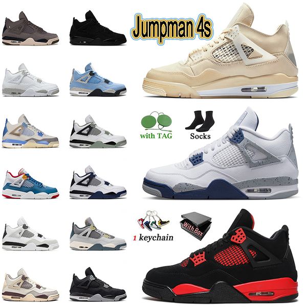 wholesale fashion jumpman 4 4s men basektball shoes with box women mens midnight navy sail white military black cat red thunder messy room p
wholesale fashion jumpman 4 4s men basektball shoes with box women mens midnight navy sail white military black cat red thunder messy room p