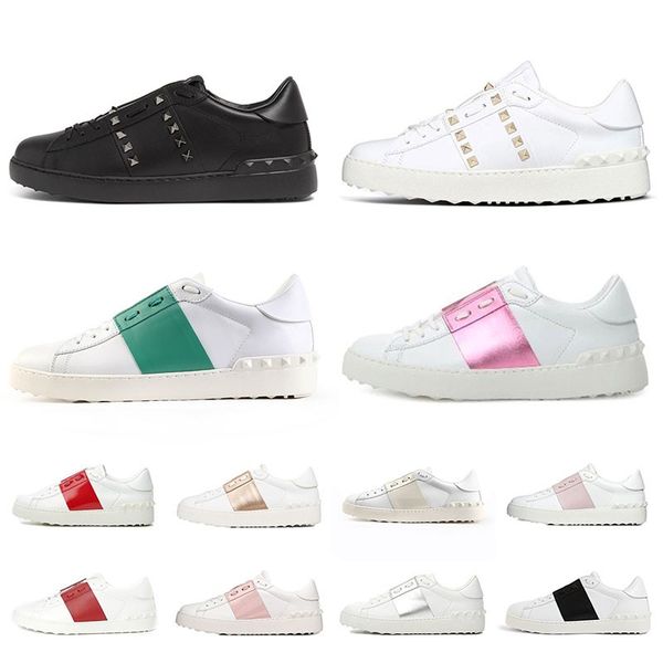 valentines days dress shoes for mens womens fashion outdoor walking spikes sneaker striple black white rose red genuine leather rivets train
valentines days dress shoes for mens womens fashion outdoor walking spikes sneaker striple black white rose red genuine leather rivets train