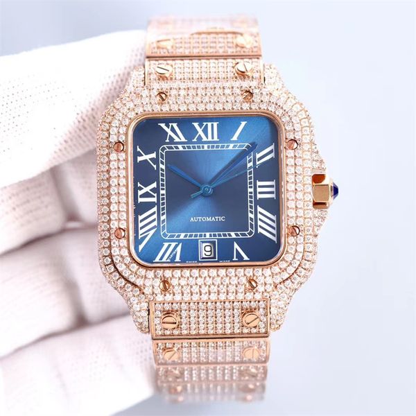 diamond watch mens watch mechanical movement watches sapphire anti-scratch lens 316l fine steel case strap 40mm fold buckle 002, Slivery;brown
diamond watch mens watch mechanical movement watches sapphire anti-scratch lens 316l fine steel case strap 40mm fold buckle 002, Slivery;brown