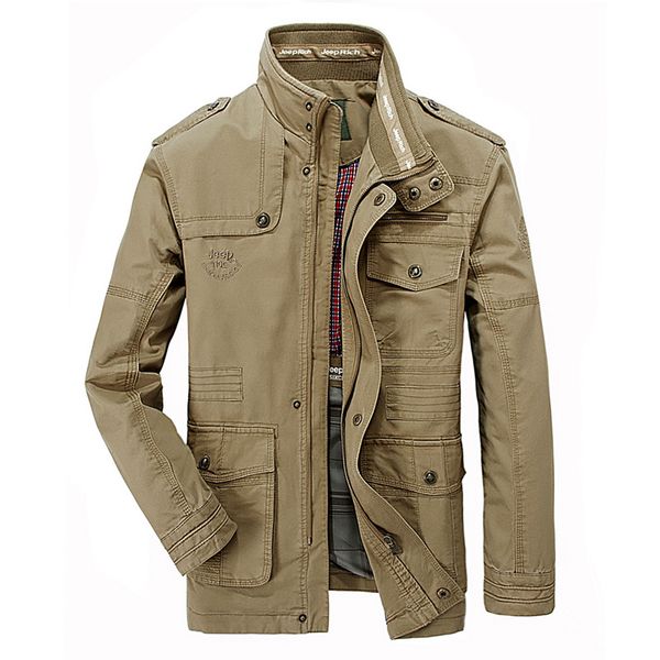 autumn winter jacket men cotton business casual cargo military multi-pocket coats male chaqueta hombre, Black;brown
autumn winter jacket men cotton business casual cargo military multi-pocket coats male chaqueta hombre, Black;brown