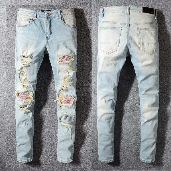 arrivals 2022 new amirs mens luxury designer denim jeans holes trousers amirs jean coolguy biker pants man clothing#589, Blue
arrivals 2022 new amirs mens luxury designer denim jeans holes trousers amirs jean coolguy biker pants man clothing#589, Blue