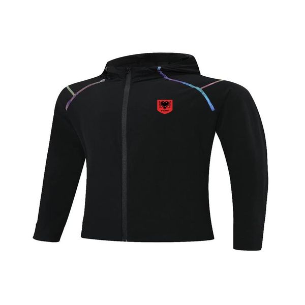 albania fc men's soccer jacket full zipper hooded windbreaker 2022 fashion lightweight breathable casual jacket logo can be c239c, Black;brown
albania fc men's soccer jacket full zipper hooded windbreaker 2022 fashion lightweight breathable casual jacket logo can be c239c, Black;brown