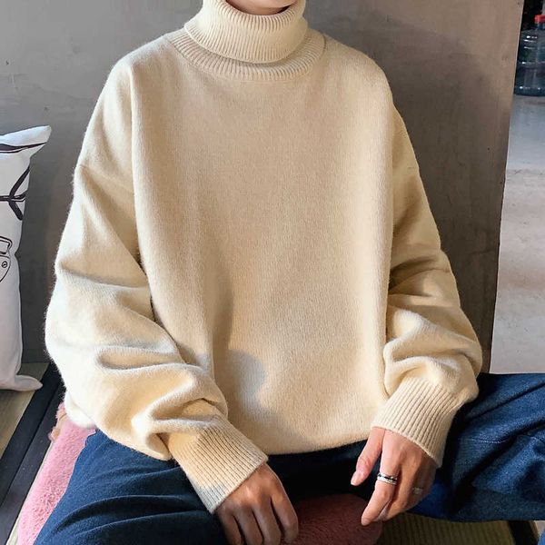 men's sweaters turtlene autumn warm knitted solid color harajuku korean style high ne oversized male brand g221018, White;black
men's sweaters turtlene autumn warm knitted solid color harajuku korean style high ne oversized male brand g221018, White;black