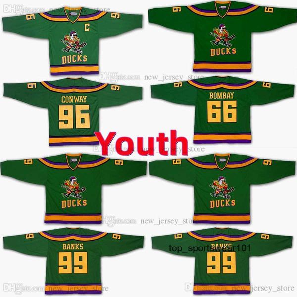 fans tees youth kids mighty ducks movie hockey jersey #96 charlie conway #99 adam banks #66 gordon bombay jerseys stitched green, Black
fans tees youth kids mighty ducks movie hockey jersey #96 charlie conway #99 adam banks #66 gordon bombay jerseys stitched green, Black