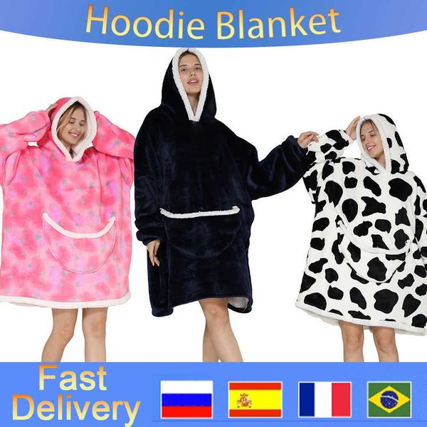 others apparel blanket cartoon oversized hoodie blanket sweatshirt printed wearable cute red blanket hoodie fleece sleepwear tv blankets t22, Black;white
others apparel blanket cartoon oversized hoodie blanket sweatshirt printed wearable cute red blanket hoodie fleece sleepwear tv blankets t22, Black;white