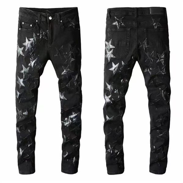 designer men jeans hip-hop fashion zipper hole wash jeans pants retro torn fold stitching mens design motorcycle riding cool slim 1887, Blue
designer men jeans hip-hop fashion zipper hole wash jeans pants retro torn fold stitching mens design motorcycle riding cool slim 1887, Blue