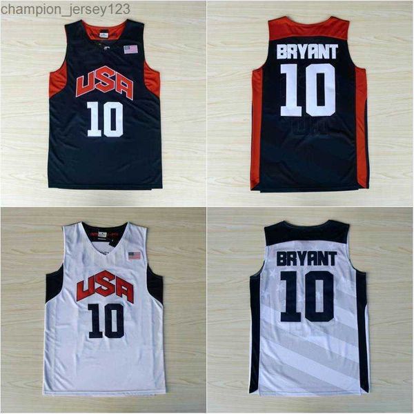 college basketball wears stitched 10 bryant basketball jersey mens usa dream team jersey stitched blue white short sleeve shirt, Black
college basketball wears stitched 10 bryant basketball jersey mens usa dream team jersey stitched blue white short sleeve shirt, Black