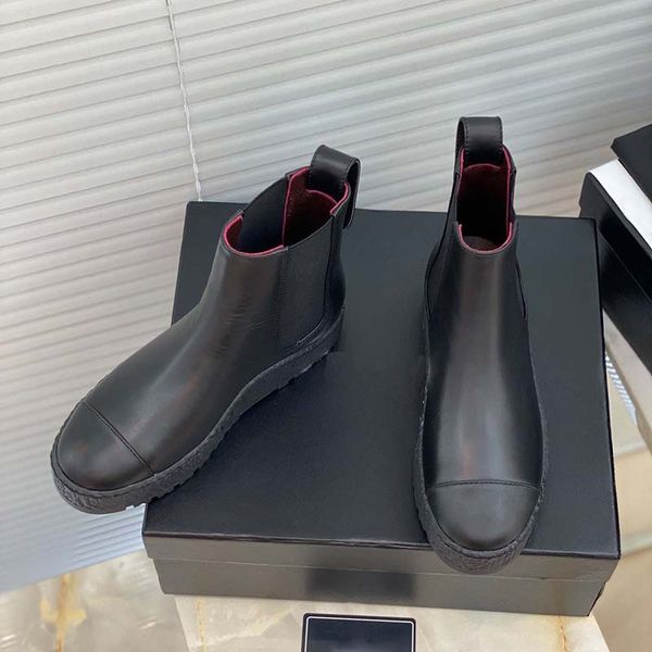 ankle boots womens fashion short boot designer shoes women anti-slip stretch fabric and cowhide leather thick bottom flat booties 35-41, Black
ankle boots womens fashion short boot designer shoes women anti-slip stretch fabric and cowhide leather thick bottom flat booties 35-41, Black